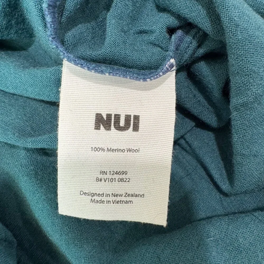 Nui Organics Men's Mahia Crew Deep Sea (Size S) - Picture 7 of 8